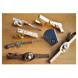 Vintage Men's Gun-related Tie Bars + Westfield