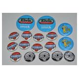 Collection of Elvis Presley Pinbacks