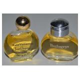 (2) Miniature Perfume Bottles: Burberrys & Bala