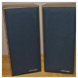 Vtg Polk Audio 5JR 45060 Speakers 19.5t VGC