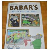 2003 Babar's Museum of Art Laurent de Brunhoff HC