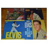 (4) Vtg Elvis Presley Vinyl Record Albums
