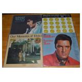 (4) Vtg Elvis Presley Vinyl Record Albums