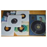 (5) Elvis Presley Vtg 45 RPM Vinyl Record Albums