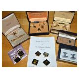 Collection of Vintage Men's Jewelry w/ Vtg Swank ,