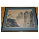 Traditional Chinese Signed Shan Shui Landscape