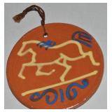 Gris Pottery Dundee IL Redware Pottery Horse