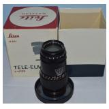 Leitz Wetzlar 11851 Tele-Elmar 1:4/135 Lens in Box
