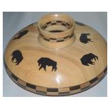 David Ramsey Signed Fine Wood 1995 Segmented