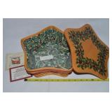 Longaberger 2001 Christmas Red Shining Star