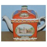Sadler Porcelain Castles Teapot Caernarton Wales