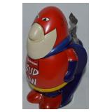 Vtg Ceramarte Budweiser Bud Man 8' Tall Stein