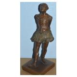 Degas MFA Fourteen Yr Old Dancer Statue 10.25't