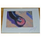 Jeff Leedy Signed 1996 'Oh, Please..' Dog Fine Art