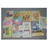 Collection of Vintage Birthday Cards
