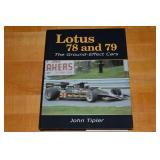 Lotus 78 & 79 Ground Effect Cars Tipler 2003 HC w/