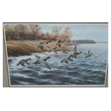 Maynard Reece Signed LE Along the Shore Redheads