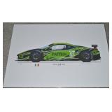 Steven Petrosky Signed LE 20/50 Ferrari 458 Italia