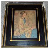 Antique Arthur Paine Garrett Alice Blue Gown Fine