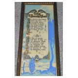 Antique Buzza Co Motto We Thank Thee Emerson