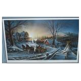 Terry Redlin Signed LE The Pleasures of Winter