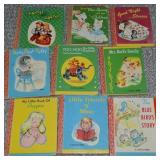 (9) Vtg Lolly Pop & Little Mini Childrens Book Lot