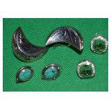 (3) Pairs 925 Sterling Pierced Earring Pairs: ND