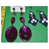 (3) Contempo Pierced Earring Pairs w/ Disney Winne