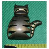 Vintage J Jonette Cat Kitten Brooch