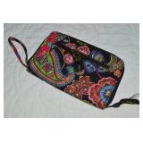 Vera Bradley Quilted Paisley Wristlet Wallet