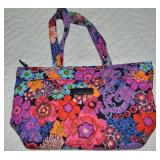 Vera Bradley Quilted Fiesta Tote Bag w/ Matching
