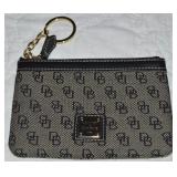 Dooney & Bourke Signature Black DB Wallet