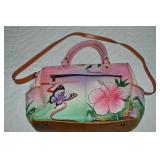 Anna by Anuschka Handpainted Leather Hawaiian