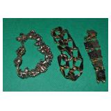 (3) Vintage Bracelet Lot w/ Avon Cats +