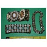 (3) Contempo Multicolor Stretch Bracelets