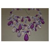 Contempo Statement 3 Row Necklace Adjustable