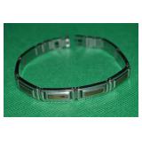 IBG 10k Yellow Gold on Stainless Steel Link