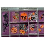 Small Collection of Halloween Jewelry w/ Black Bat