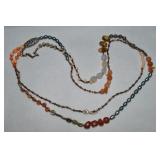 Silpada Designs 925 Sterling 50" Long Beaded