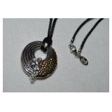 Lenox 925 Sterling Everlasting Circles Pendant