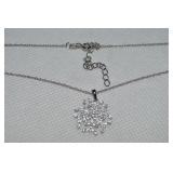 Daniel Steiger 925 Sterling Diamondeau Snowflake