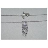 Daniel Steiger 925 Sterling Diamondeau Pendant