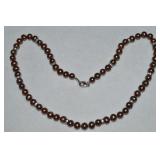 Danbury Mint 925 Sterling Pearl Strand Necklace