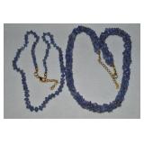 Stauer Goldtone Tanzanite Shard Necklace + 1