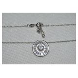 Daniel Steiger 925 Sterling Diamondeau Pendant