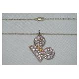 Lenox 925 Sterling Disney Mickey Ears Pendant