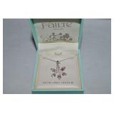 Failte 925 Sterling Celtic Knot Snowflake Pendant