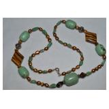 925 Sterling Clasp Turquoise Tigers Eye & Pearl