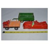 (3) Vintage Toys ERTL John Deere Wagon, Renwal