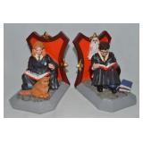 Harry Potter Pair of Resin Bookends 4.5' deep